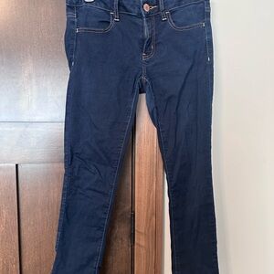 American Eagle Dark Wash Jegging Crop Jeans | Size 6